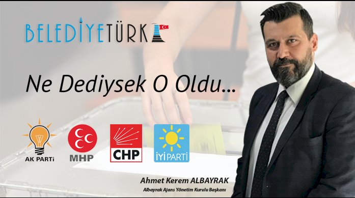 Ne Dediysek O Oldu…